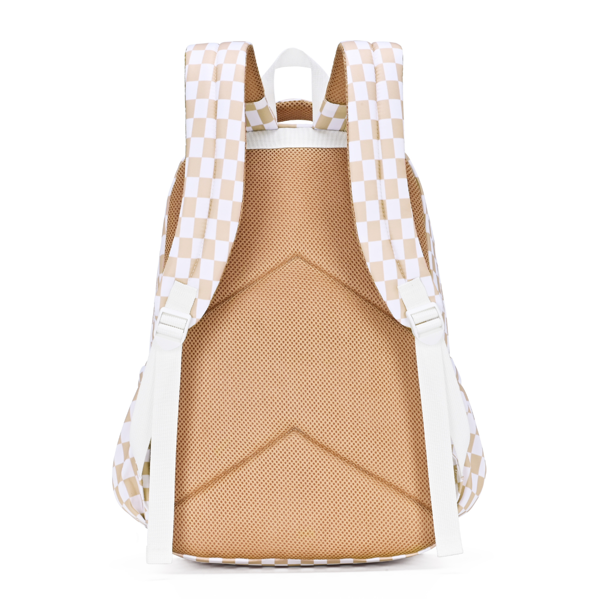 Caramel Check Campus School Backpack