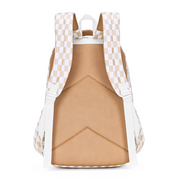 Caramel Check Campus School Backpack