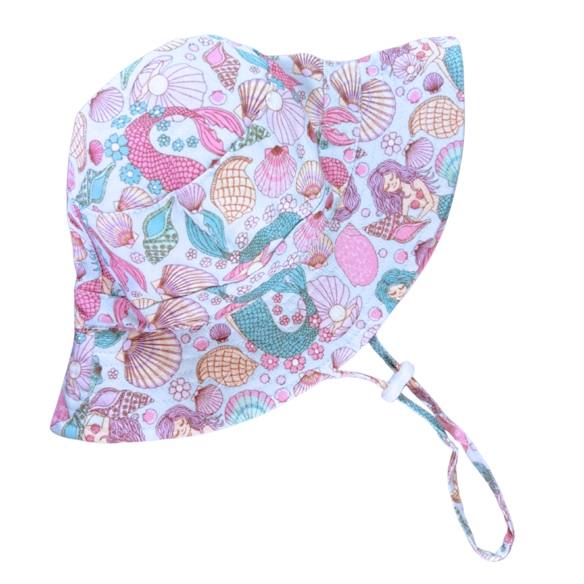 Mermaid Aqua Cotton Bucket Hat